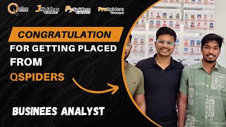 MY HONEST PLACEMENT REVIEW AS A BUSINESS ANALYST FROM QSPIDERS CHROMPET CHENNAI [upl. by Naitsirc790]