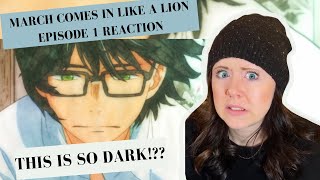 This is Pretty Dark March Comes in Like A Lion Reaction Video Episode 1 [upl. by Notlek]