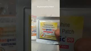 Buprenorphine Transdermal Patch Uses in Hindi  mediinformer [upl. by Nniuqal167]