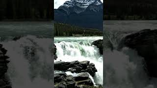 Athabasca Falls Jasper Alberta  Rj3K TV [upl. by Sualocin]