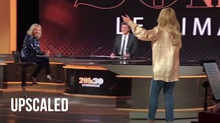 Lara Fabian  Je Taime Backstage pianovoix snippet at 20h30 Le Dimanche France 2019 [upl. by Akimal978]