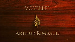 VOYELLES  Arthur Rimbaud  Lecture de poème [upl. by Embry885]