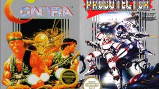 Probotector Contra NES  Boss Theme [upl. by Nanreit]