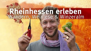 Rheinhessen erleben│Folge 7│Wandern Weinlese amp Winzeralm [upl. by Weksler]