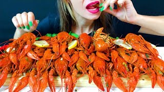 ASMR Crawfish BOIL EATING SOUNDS  No talking Lilibu  ASMR [upl. by Htebarual744]