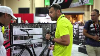 interbike 2014  Louis Garneau SteepleX Elite [upl. by Ennaylime]