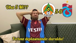 ALANYASPOR TRABZONSPOR MAÇI SONRASI TAKIMLAR [upl. by Leopold]