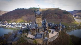 Cochem and the Mosel  Germany by Drone [upl. by Tiana356]