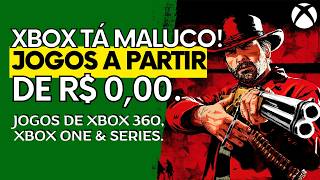 SHOW DE OFERTAS DE JOGOS XBOX 360 XBOX ONE e SERIES a Partir de R 000 em PROMOÇÃO Aproveite [upl. by Pebrook]