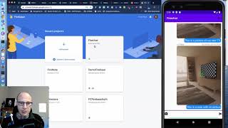 Demo of Firechat app that uses Firestore in our flipped classroom [upl. by Dareen]