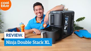 Vier gerechten tegelijk in je airfryer  Ninja Double Stack XL  Review [upl. by Alatea]