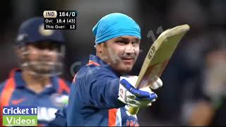 Virendra Sehwag On Fire🔥 103 60  125 Vs New Zealand [upl. by Farris]