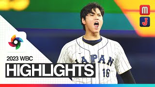 Mexico vs Japan Highlights  2023 World Baseball Classic Semifinals [upl. by Acinat27]