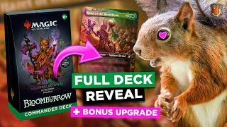 “Squirreled Away” Full Deck Reveal amp Upgrade  Bloomburrow  The Command Zone 620  MTG EDH Magic [upl. by Pelage]