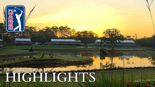 TPC Sawgrass No 17 highlights  Round 1  THE PLAYERS [upl. by Santa842]