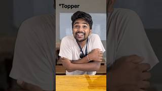 SCHOOL 🏫 la TOPPER 😜 HABBITS 🤣 comedy telugu schoollife memories backbenchers shorts [upl. by Atinel]