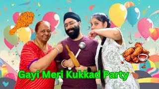 In Dono Ne Milke Meri Chicken Party Hi Kha Li iknamsingh ravneetkaur [upl. by Jordon]