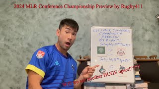 2024 MLR Conference Championship Preview by Rugby411 [upl. by Zaid992]