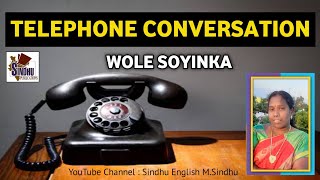 Telephone Conversation by Wole Soyinka PG TRB English  UGC NET JRF SLET  English Literature [upl. by Asiram]