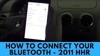 2011 Chevrolet HHR How to Connect Bluetooth [upl. by Rois]