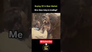 How Risky is Option Trading  algotraderstamil funny algotrading [upl. by Lutero]