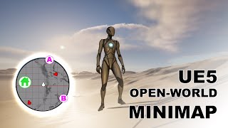 Unreal Engine 5  Open World Minimap [upl. by Eigram]