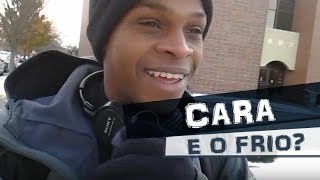 Como é o frio nos Estados Unidos Morando em Indiana  Purdue University  LevviTalk [upl. by Natsirt]