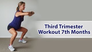 Third Trimester Workout 7th Months [upl. by Rhyne839]