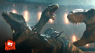 Jurassic World Dominion 2022  TRex vs Gigantosaurus  Jurassic Park Fansite [upl. by Llenrub]