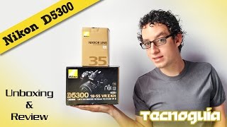 Nikon D5300 ¡Una opción equilibrada para comenzar en fotografía 📸👌  Unboxing y análisis [upl. by Adroj576]