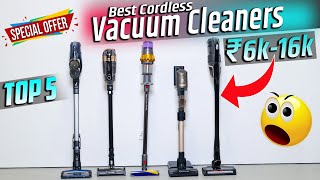 Top 5 best cordless vacuum cleaner 2023 ⚡ best cordless vacuum cleaners 2023 in india 🔥 [upl. by Asiral733]