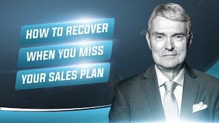 How to Recover When You Miss Your Sales Plan [upl. by Guyon]