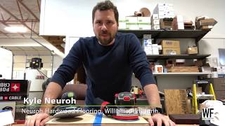 WFB Tool Time Kyle Neuroh Reviews the PorterCable Cordless Palm Sander [upl. by Richlad]