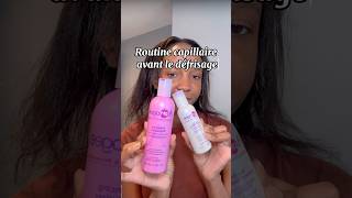 ROUTINE CAPILLAIRE AVANT LE DEFRISAGE 💆🏾‍♀️blackhair washdayrelaxedhaircare thinhair [upl. by Forester59]