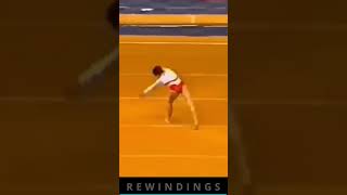 That Were Most Dangerous BANNED Skills in Gymnastics 2  Rewinding [upl. by Huxley8]