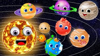 8 Planets Of The Solar System Song  Planets Song For Kids  Nursery Rhymes kidschocochannel [upl. by Bull]