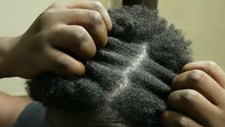 ASMR Hair Pulling Scalp Scratching amp Hair Oiling [upl. by Xylia]