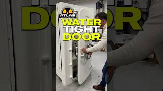 Watertight door for Tsunami [upl. by Alehs]