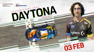 Porsche TAG Heuer eSports Supercup  Round 1  Daytona International Speedway [upl. by Llenart]