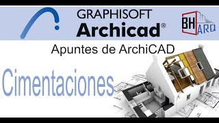 14 Cimentaciones en ArchiCAD fácil y efectivo archicad [upl. by Aihtnic977]