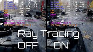 RX 5500M Battlefield 5 Ray Tracing OFF vs ON Ultra Setting [upl. by Adlev]