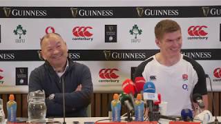 Press Conference Eddie Jones and Owen Farrell  Ireland 20  32 England  Guinness Six Nations [upl. by Locklin]