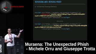 HITB2019AMS D2T1  Muraena The Unexpected Phish  Michele Orru and Giuseppe Trotta [upl. by Cronin]