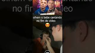 Gata chique charmosa olhem o bebe cantando no fim do video 🤩 funk trap shorts [upl. by Allbee]