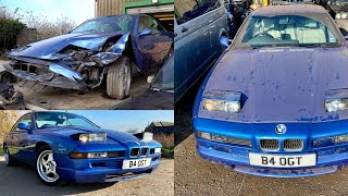 Double or nothing BMW E31 840CI restoration Part 3 [upl. by Swor211]