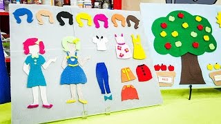 How To  DIY Childrens Felt Board  Hallmark Channel [upl. by Annodam]