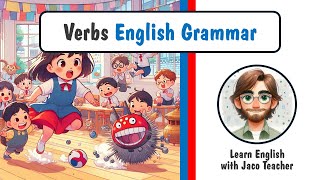 Verbs Song  Learning Kindergarten Grammar  동사Verbs [upl. by Zilber37]