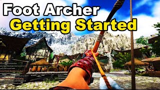 Getting Started as a Foot Archer in Mortal Online 2  Quick Beginners Guide  Updated for New Haven [upl. by Libbey]