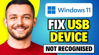 How To Fix USB Device Not Recognised In Windows 11 Quick Fix [upl. by Athalla]