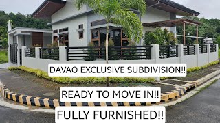 MODERN DESIGN HOUSE FOR SALE  DAVAO CITY [upl. by Steffie]